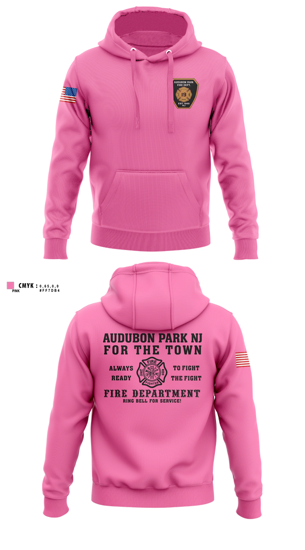 Hoodie, Audubon, Fire Department, Teamtime, Team time, sublimation, custom sports apparel, team uniforms, spirit wear, spiritwear, sports uniforms, custom shirts, team store, custom team store, fundraiser sports, apparel fundraiser