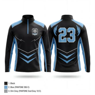 Quarter Zip Jacket, Bluff City High school, , Teamtime, Team time, sublimation, custom sports apparel, team uniforms, spirit wear, spiritwear, sports uniforms, custom shirts, team store, custom team store, fundraiser sports, apparel fundraiser