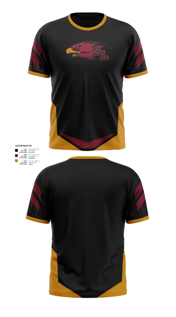 Short Sleeve Performance Shirt, Silver Lake Eagles, Wrestling, Teamtime, Team time, sublimation, custom sports apparel, team uniforms, spirit wear, spiritwear, sports uniforms, custom shirts, team store, custom team store, fundraiser sports, apparel fundraiser