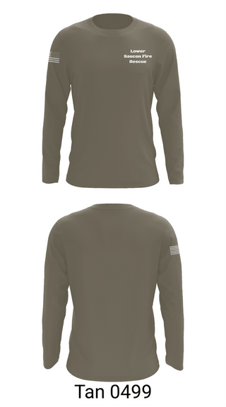 Long Sleeve Performance Shirt, Lower Saucon Fire Rescue, Fire Department, Teamtime, Team time, sublimation, custom sports apparel, team uniforms, spirit wear, spiritwear, sports uniforms, custom shirts, team store, custom team store, fundraiser sports, apparel fundraiser