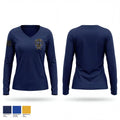 Chester Fire District 14207745 Women's Long Sleeve V-neck Shirt - 1