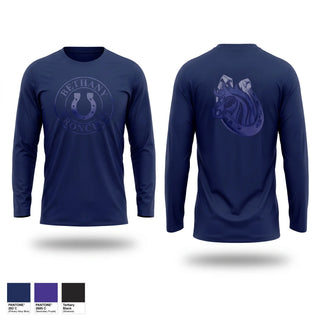 Long Sleeve Performance Shirt, Bethany High School Basketball, Men's Basketball, Teamtime, Team time, sublimation, custom sports apparel, team uniforms, spirit wear, spiritwear, sports uniforms, custom shirts, team store, custom team store, fundraiser sports, apparel fundraiser