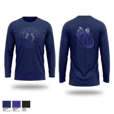 Bethany High School Basketball Long Sleeve Performance Shirt 2