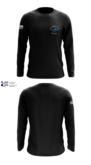 Long Sleeve Performance Shirt, Prince William Bike Team, , Teamtime, Team time, sublimation, custom sports apparel, team uniforms, spirit wear, spiritwear, sports uniforms, custom shirts, team store, custom team store, fundraiser sports, apparel fundraiser