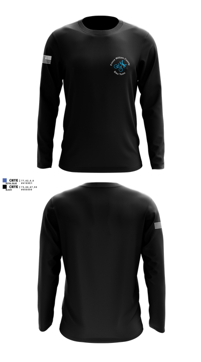 Prince William Bike Team 23723896 Long Sleeve Performance Shirt 1