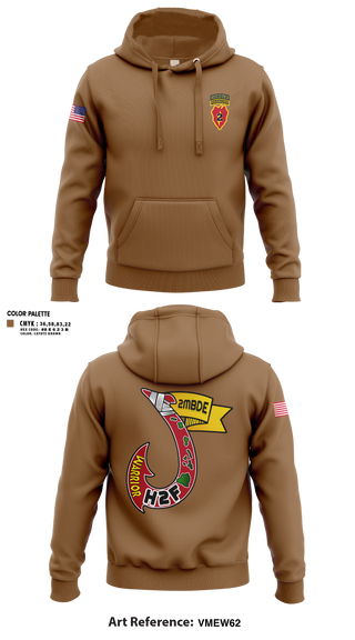 Hoodie, H2F, 2nd Mobile Brigade, 25th Infantry Division, Army, Teamtime, Team time, sublimation, custom sports apparel, team uniforms, spirit wear, spiritwear, sports uniforms, custom shirts, team store, custom team store, fundraiser sports, apparel fundraiser