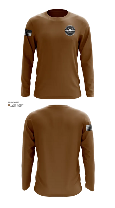 National Airborne Operations Center 67344774 Long Sleeve Performance Shirt 21