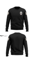 Ridgecrest Police Department 3388800 Crew Neck Sweatshirt - 3