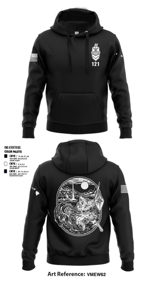 Hoodie, USS FRANK E PETERSEN JR, Navy, Teamtime, Team time, sublimation, custom sports apparel, team uniforms, spirit wear, spiritwear, sports uniforms, custom shirts, team store, custom team store, fundraiser sports, apparel fundraiser