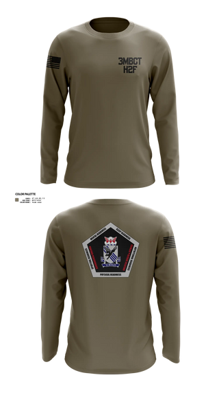 Long Sleeve Performance Shirt, 3BCT H2F, Army, Teamtime, Team time, sublimation, custom sports apparel, team uniforms, spirit wear, spiritwear, sports uniforms, custom shirts, team store, custom team store, fundraiser sports, apparel fundraiser