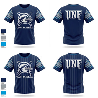 Short Sleeve Performance Shirt, UNF Club Baseball, Baseball, Teamtime, Team time, sublimation, custom sports apparel, team uniforms, spirit wear, spiritwear, sports uniforms, custom shirts, team store, custom team store, fundraiser sports, apparel fundraiser