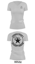 673d Security Forces Squadron 9554839 Women's Short Sleeve V-neck Shirt - 12