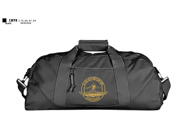 Duffle Bag, E co 4th recon bn, Marines, Teamtime, Team time, sublimation, custom sports apparel, team uniforms, spirit wear, spiritwear, sports uniforms, custom shirts, team store, custom team store, fundraiser sports, apparel fundraiser