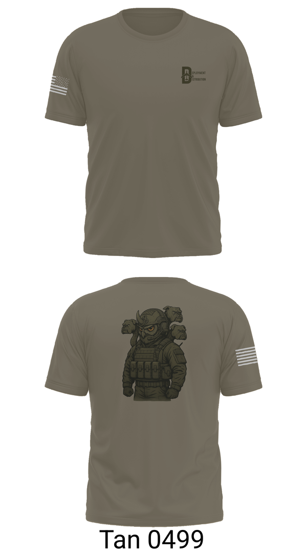 Old School Cotton Feel Shirt, Deployment & Distribution Flight, , Teamtime, Team time, sublimation, custom sports apparel, team uniforms, spirit wear, spiritwear, sports uniforms, custom shirts, team store, custom team store, fundraiser sports, apparel fundraiser