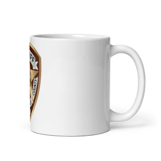 Domestic violence intervention division, 77252950 White Glossy Mug - Small