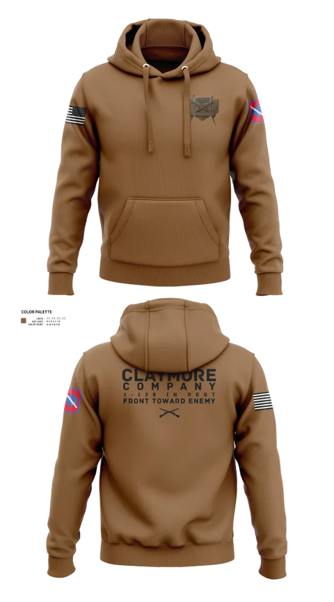 Hoodie, C CO 1-138 IN REGT, , Teamtime, Team time, sublimation, custom sports apparel, team uniforms, spirit wear, spiritwear, sports uniforms, custom shirts, team store, custom team store, fundraiser sports, apparel fundraiser