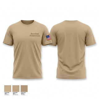 Old School Cotton Feel Shirt, Dustdevil Detachment, Army, Teamtime, Team time, sublimation, custom sports apparel, team uniforms, spirit wear, spiritwear, sports uniforms, custom shirts, team store, custom team store, fundraiser sports, apparel fundraiser