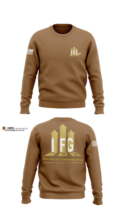 Infinite Financial Group Crew Neck Sweatshirt - 100