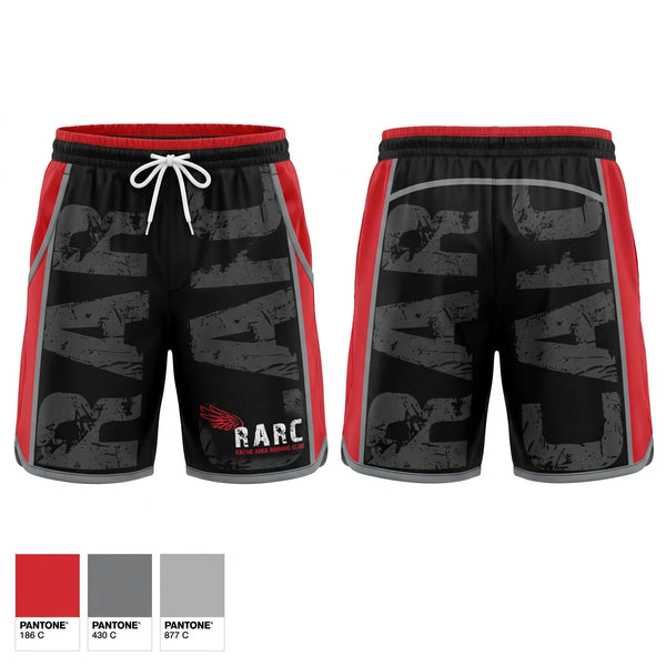Athletic Shorts With Pockets, Racine Area Running Club, Spirit Store, Teamtime, Team time, sublimation, custom sports apparel, team uniforms, spirit wear, spiritwear, sports uniforms, custom shirts, team store, custom team store, fundraiser sports, apparel fundraiser