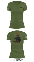 1/1 79965070 Women's Short Sleeve V-neck Shirt - 48
