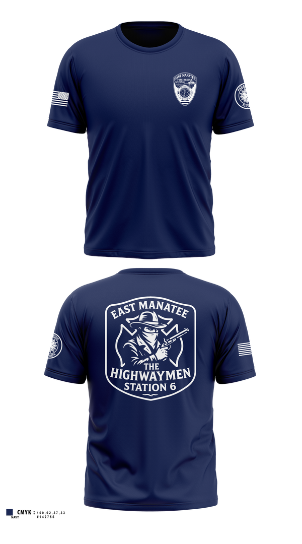 Short Sleeve Performance Shirt, East Manatee, Fire Department, Teamtime, Team time, sublimation, custom sports apparel, team uniforms, spirit wear, spiritwear, sports uniforms, custom shirts, team store, custom team store, fundraiser sports, apparel fundraiser