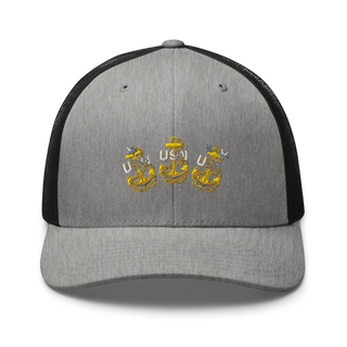 NAVAL REACTORS 68942072 Retro Trucker Hat | Yupoong 6606