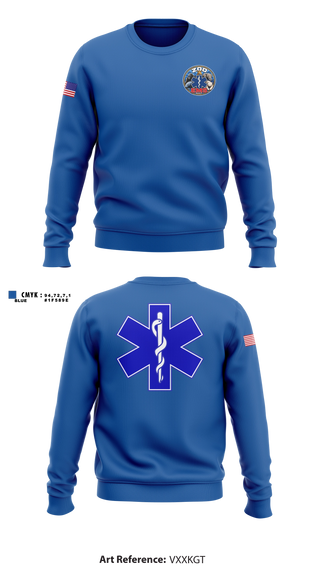 Crew Neck Sweatshirt, Columbus Zoo EMS Department, EMS/EMT, Teamtime, Team time, sublimation, custom sports apparel, team uniforms, spirit wear, spiritwear, sports uniforms, custom shirts, team store, custom team store, fundraiser sports, apparel fundraiser
