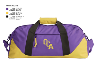 Duffle Bag, GCA, Baseball, Teamtime, Team time, sublimation, custom sports apparel, team uniforms, spirit wear, spiritwear, sports uniforms, custom shirts, team store, custom team store, fundraiser sports, apparel fundraiser