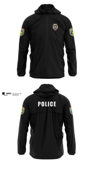 Windbreaker, team name, Police, Teamtime, Team time, sublimation, custom sports apparel, team uniforms, spirit wear, spiritwear, sports uniforms, custom shirts, team store, custom team store, fundraiser sports, apparel fundraiser