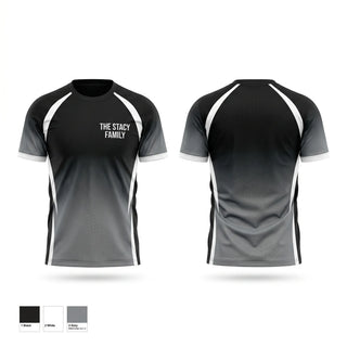 Soft Poly Tee Cotton Like Feel, The Stacy Family, E-Sports, Teamtime, Team time, sublimation, custom sports apparel, team uniforms, spirit wear, spiritwear, sports uniforms, custom shirts, team store, custom team store, fundraiser sports, apparel fundraiser