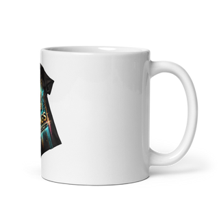 Kings Kreations 88346513 White Glossy Mug - Medium