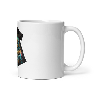 Kings Kreations 88346513 White Glossy Mug - Medium