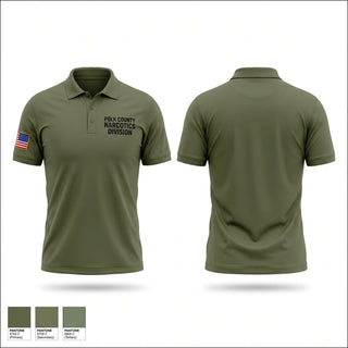 Short Sleeve Performance Polo, POLK COUNTY NARCOTICS DIVISION, Police, Teamtime, Team time, sublimation, custom sports apparel, team uniforms, spirit wear, spiritwear, sports uniforms, custom shirts, team store, custom team store, fundraiser sports, apparel fundraiser