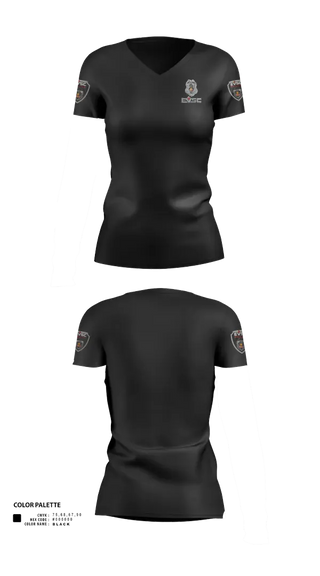 Womens Short Sleeve Vneck Shirt, team name, Police, Teamtime, Team time, sublimation, custom sports apparel, team uniforms, spirit wear, spiritwear, sports uniforms, custom shirts, team store, custom team store, fundraiser sports, apparel fundraiser