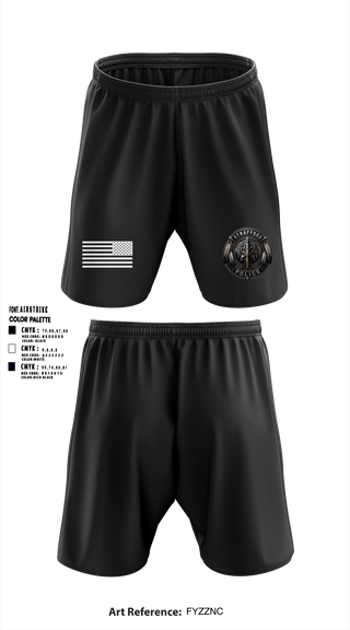 Athletic Shorts With Pockets, Strafford Police, Police, Teamtime, Team time, sublimation, custom sports apparel, team uniforms, spirit wear, spiritwear, sports uniforms, custom shirts, team store, custom team store, fundraiser sports, apparel fundraiser