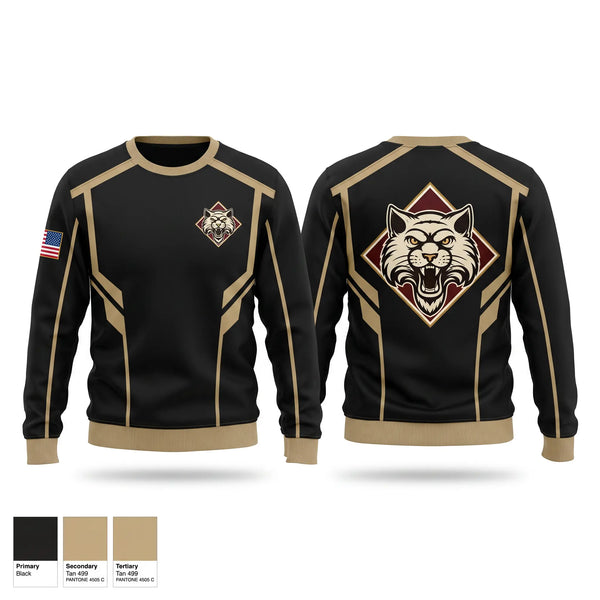 Crew Neck Sweatshirt, 187th MED BN, Army, Teamtime, Team time, sublimation, custom sports apparel, team uniforms, spirit wear, spiritwear, sports uniforms, custom shirts, team store, custom team store, fundraiser sports, apparel fundraiser