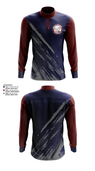 Quarter Zip Jacket, team name, Men's Basketball, Teamtime, Team time, sublimation, custom sports apparel, team uniforms, spirit wear, spiritwear, sports uniforms, custom shirts, team store, custom team store, fundraiser sports, apparel fundraiser