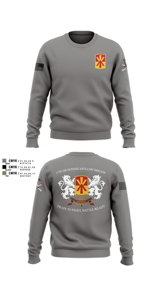 Crew Neck Sweatshirt, Bravo 1-43 ADA, Army, Teamtime, Team time, sublimation, custom sports apparel, team uniforms, spirit wear, spiritwear, sports uniforms, custom shirts, team store, custom team store, fundraiser sports, apparel fundraiser