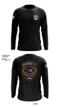 Crossett Police Department 1680573 Long Sleeve Performance Shirt - 1