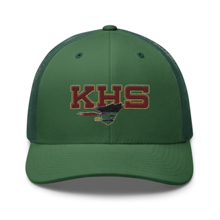 Kingston High School Cheer 38639250 Retro Trucker Hat | Yupoong 6606