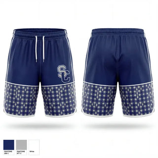 Athletic Shorts With Pockets, Falcons, Men's Basketball, Teamtime, Team time, sublimation, custom sports apparel, team uniforms, spirit wear, spiritwear, sports uniforms, custom shirts, team store, custom team store, fundraiser sports, apparel fundraiser