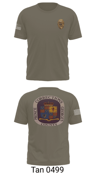 Short Sleeve Performance Shirt, PG County Department of Corrections, Police, Teamtime, Team time, sublimation, custom sports apparel, team uniforms, spirit wear, spiritwear, sports uniforms, custom shirts, team store, custom team store, fundraiser sports, apparel fundraiser