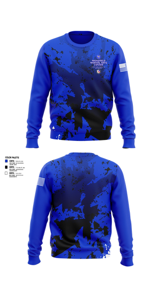 Crew Neck Sweatshirt, Mansfield Martial Arts Center, , Teamtime, Team time, sublimation, custom sports apparel, team uniforms, spirit wear, spiritwear, sports uniforms, custom shirts, team store, custom team store, fundraiser sports, apparel fundraiser