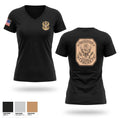 United States Park Police Women's Short Sleeve V-neck Shirt - 1