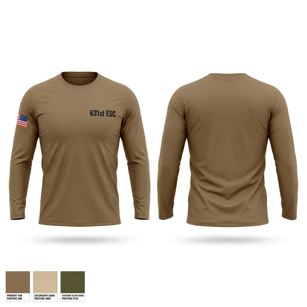 Long Sleeve Performance Shirt, 631st ESC, Army, Teamtime, Team time, sublimation, custom sports apparel, team uniforms, spirit wear, spiritwear, sports uniforms, custom shirts, team store, custom team store, fundraiser sports, apparel fundraiser
