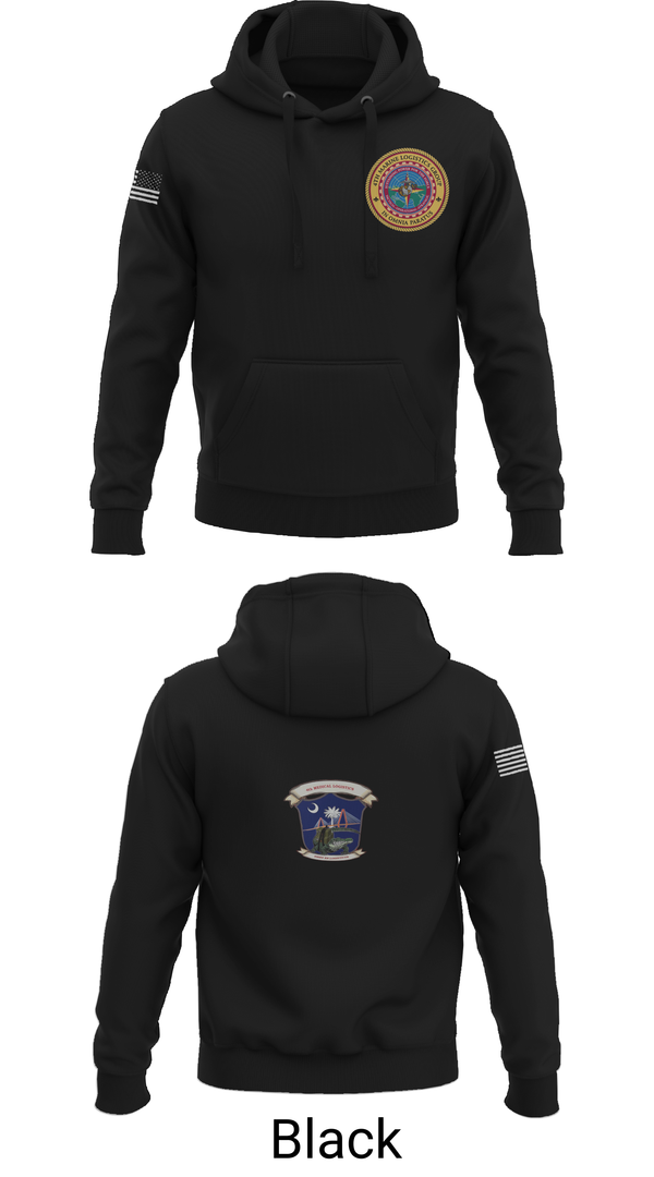 Hoodie, 4th Medical Logistics, Marines, Teamtime, Team time, sublimation, custom sports apparel, team uniforms, spirit wear, spiritwear, sports uniforms, custom shirts, team store, custom team store, fundraiser sports, apparel fundraiser
