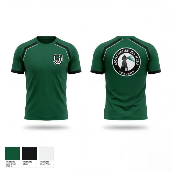 Short Sleeve Performance Shirt, Lighthouse Jiu-Jitsu Academy, , Teamtime, Team time, sublimation, custom sports apparel, team uniforms, spirit wear, spiritwear, sports uniforms, custom shirts, team store, custom team store, fundraiser sports, apparel fundraiser