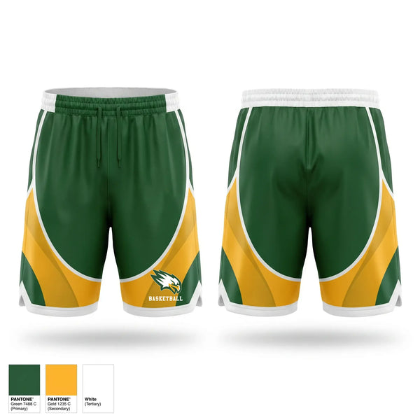 Athletic Shorts With Pockets, Seneca Valley, Men's Basketball, Teamtime, Team time, sublimation, custom sports apparel, team uniforms, spirit wear, spiritwear, sports uniforms, custom shirts, team store, custom team store, fundraiser sports, apparel fundraiser