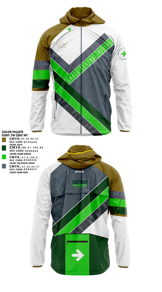 Windbreaker, Grace Central Riders Pelotonia, Cycling, Teamtime, Team time, sublimation, custom sports apparel, team uniforms, spirit wear, spiritwear, sports uniforms, custom shirts, team store, custom team store, fundraiser sports, apparel fundraiser