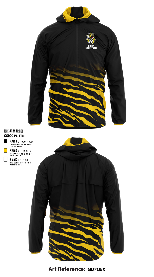 Windbreaker, Ripley Middle School Basketball, Men's Basketball, Teamtime, Team time, sublimation, custom sports apparel, team uniforms, spirit wear, spiritwear, sports uniforms, custom shirts, team store, custom team store, fundraiser sports, apparel fundraiser